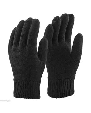 Thinsulate Herren 3M Thermal Gefüttert Winterhandschuhe - Schwarz