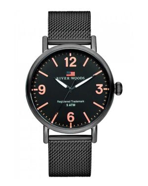 River Woods Delaware Herren Armbanduhr Rw420035 - Schwarz