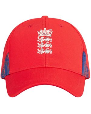 Castore Baseball-Mütze, Kricket (Hohes Risiko) - Rot