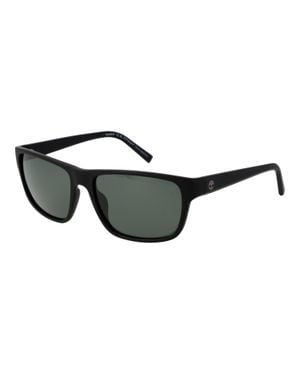 Timberland Sonnenbrille Aus Edelstahl - Schwarz