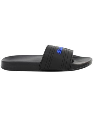 Ben Sherman Southend Herren Schwarze Slipper - Blau