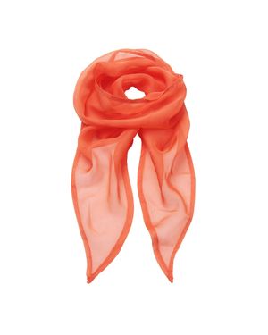 PREMIER Damen Chiffon-Schal Chiffon-Halstuch - Orange