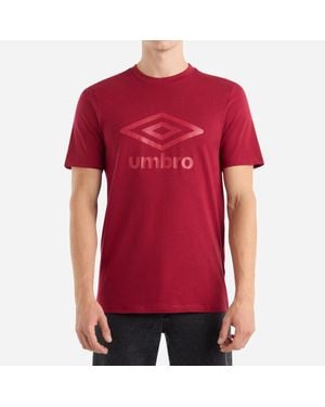 Umbro T-Shirt Für Herren (Tibetisches) - Rot