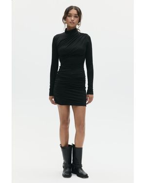 Bennu Schwarzes Rollkragenkleid