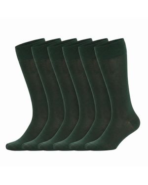 Kisses&Love 6 Paar Herren Exklusive Socken Kl66030 - Grün