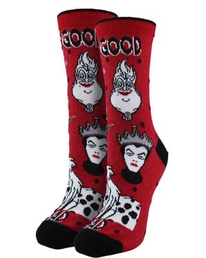 Disney Villains Socken Für Frauen - Rot