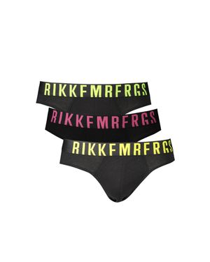Bikkembergs Baumwollslip 3Er-Pack - Schwarz