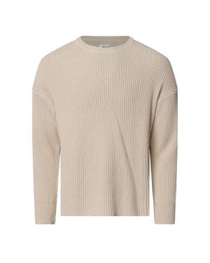 Replay Pullover Für Herren, Rundhalsausschnitt (Cremefarbe) - Mehrfarbig