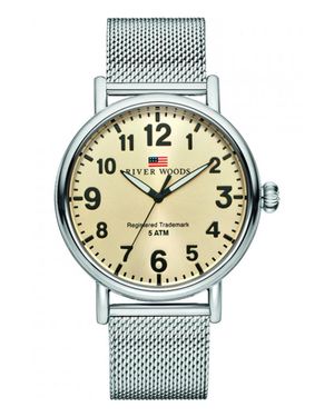 River Woods Sacramento Herren Armbanduhr Rw420018 - Mettallic