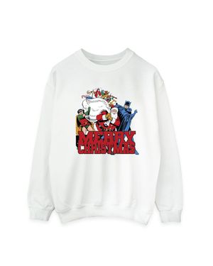 Dc Comics Sweatshirt Für Herren - Weiß