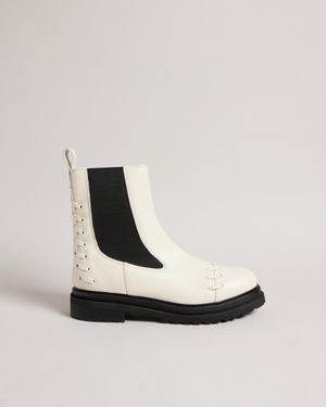 Ted Baker Lukki Chelsea Stiefel - Weiß
