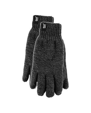 Heat Holders Herren Thermohandschuhe Mit Schützendem Rippenbündchen - Schwarz