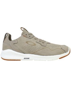 Oakley 4Am Premium Herren Braune Sneakers - Grau