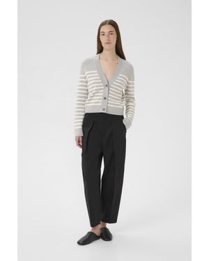 Inwear Strickjacke Wallisiw Classic Fit - Weiß