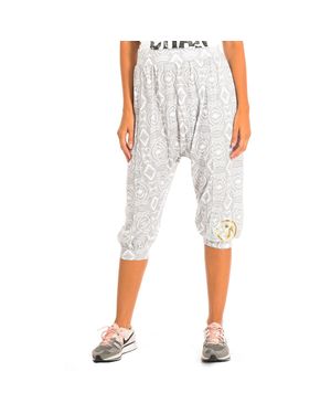 Zumba Damen Harem Sport Shorts Z1B00293 - Weiß