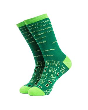 Soctopus Job Neuheiten Socken - Grün