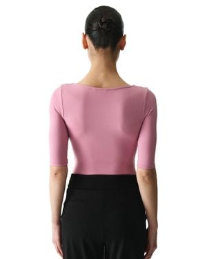Penti Trägerloses Figurbetontes Strickbody - Pink