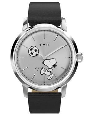 Timex Peanuts Marlin Herren Armbanduhr Tw2Y53800 - Mettallic