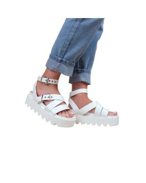Where's That From Damen Sandalen "Layla" - Blau