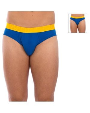 Bikkembergs Pack-2 Mode Slips Bicolor Bkk1Usp04Bi Mann - Blau