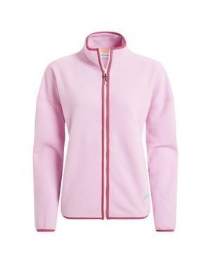 Craghoppers Fleecejacke Durchgehender Reißverschluss Für Damen - Pink