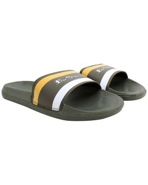 Ben Sherman Sidney Grüne Flip-Flops Für Herren - Schwarz