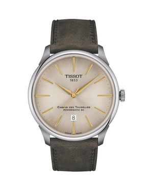 Tissot Chemin Des Tourelles Herren Armbanduhr T1394071626100 - Mettallic