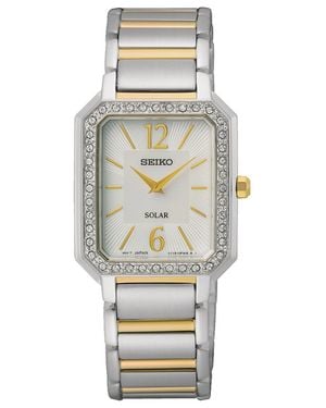 Seiko Mehrfarbig Damen Armbanduhr Sup466P1