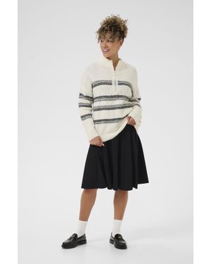 Cream Strickpullover Crskie Strickpullover Loose Fit - Weiß