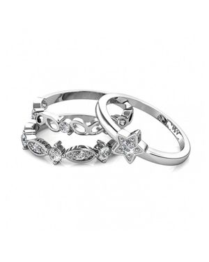 Myc Paris Solar Ring - Mettallic