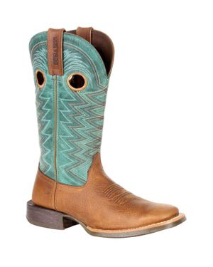 Durango Lady Rebel Pro Leder Damenstiefel Weizen/Tidal - Blau
