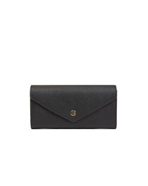 Michael Kors Jet Set Travel Große Umschlagbörse - Schwarz