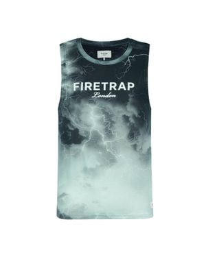 Firetrap "Sub" Top Für Herren (Dunkel) - Grün