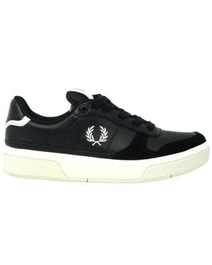 Fred Perry Sneaker Für Damen, Leder - Schwarz