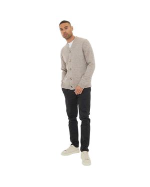 Threadbare "Dutch" Strickjacke Für Herren -Mergel) - Grau