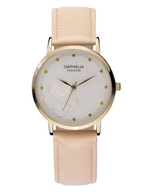 Orphelia Fashion Petal Blossom Damenbeige Uhr Of711901 - Schwarz