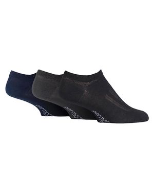Permacool Atmungsaktive Anti-Schweiß-Trainersocken Für Heißes Wetter - Blau