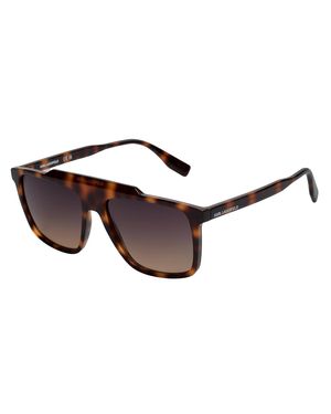 Karl Lagerfeld Rechteckige Sonnenbrille Kl6107S Herren - Braun