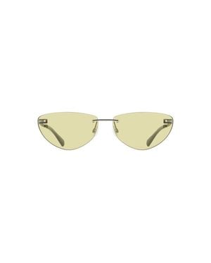 Calvin Klein Katze Augen Sonnenbrille - Gelb