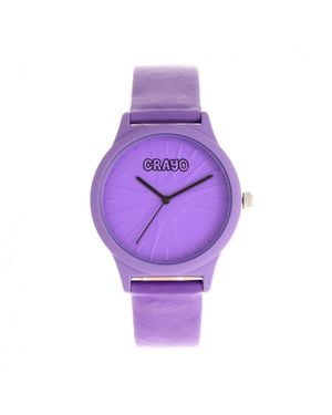 Crayo Splat -Uhr - Lila