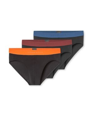 Schiesser Herren Rioslip 955Rio Slip, Mittelhoher Slip, Rioslip - Blau