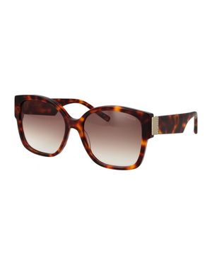 Ted Baker Tb1767 Linia 100 Glanz Klassisch Schildpatt Farbverlauf Sonnenbrille - Braun