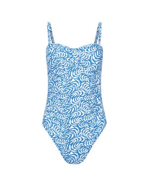 Mountain Warehouse "Resort" Badeanzug Bauch-Kontrolle Für Damen - Blau