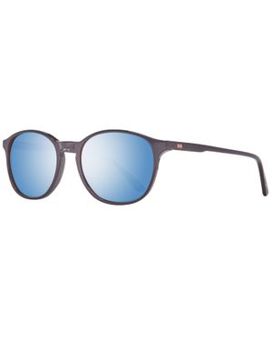 Helly Hansen Schwarze kunststoff-sonnenbrille - Blau