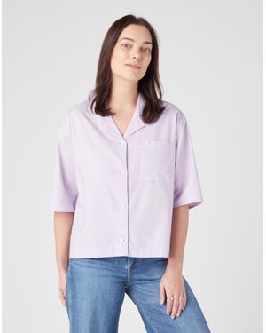 Wrangler Blouse Pastel - Weiß