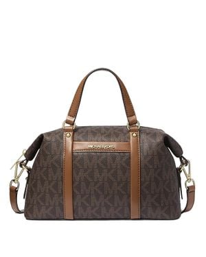 Michael Kors Beck Damen Umhängetasche Mit Abnehmbarem Schultergurt 38H3Gkns1B - Braun