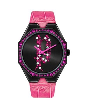 Police Damenuhr Quartz Rosegold - Pink