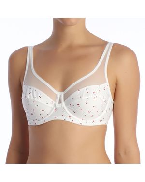 DIM Großzügiger Ungepolsterter Bügel-Bh Für Damen D3983 - Weiß