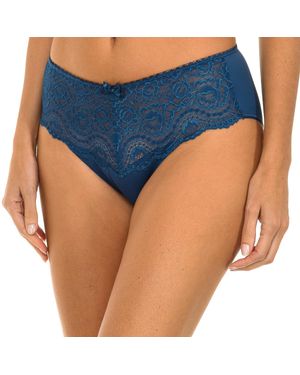 Playtex Elegance Höschen Mit Spitze Vorne P04Ra Frau - Blau