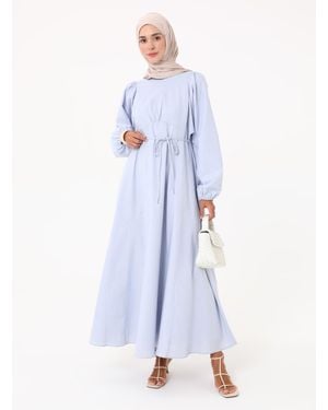 Refka Modest Dress - Blau